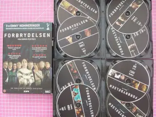 TV-serie Forbrydelsen hele serien i boks
