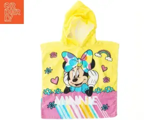 Minnie Mouse børneponcho fra Disney (str. 48x48 cm)