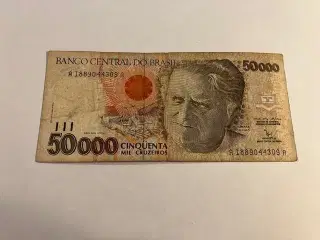 50000 cruzeiros Brazil