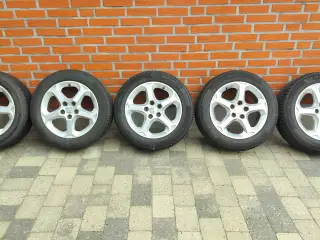 Alufælge med Michelin Primacy dæk, 205/55-16. 