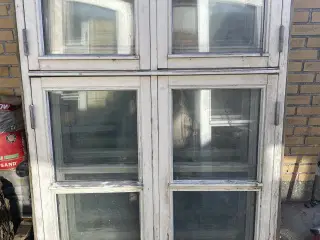 4 Dannebrogsvinduer til salg