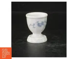 Blå og hvid porcelæn æggebægere fra Rosenthal (str. 6 cm. 2 styk)