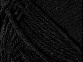 Bomuldsgarn, 8/4, L: 170 M, sort, 50g/ 1 ngl.