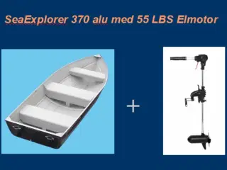 Alujolle med elmotor