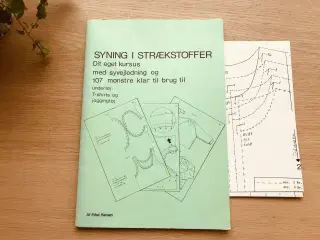 Syning i Strækstoffer  incl.  12 mønsterark