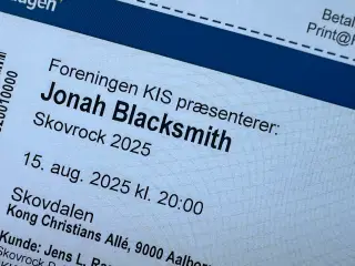 Jonah Blacksmith Skovdalen i Aalborg