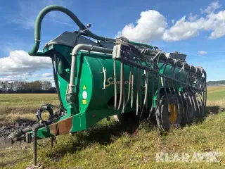Gyllevogn Samson PG20 med 20 meter slangebom