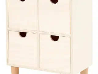 Kommode, H: 23 cm, D: 11,5 cm, B: 20 cm, 1 stk.