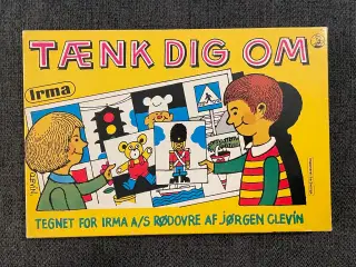 Tænk dig om. Spil af Jørgen Clevin for Irma 