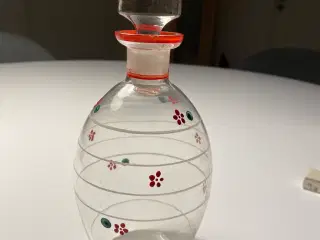 Vintage glas karaffel