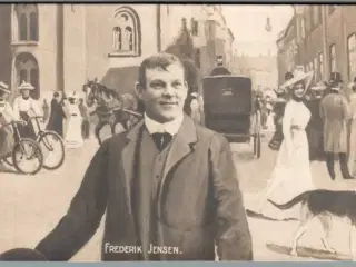 Frederik Jensen - Skuespiller - Postkort - Brugt