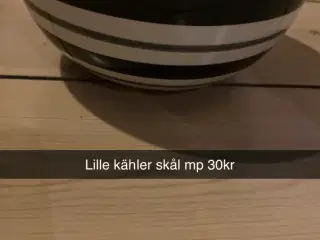 Kähler skål 