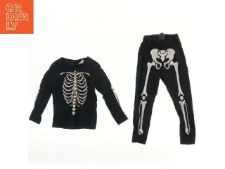 Skelet kostume til børn fra H&M (str. 98)