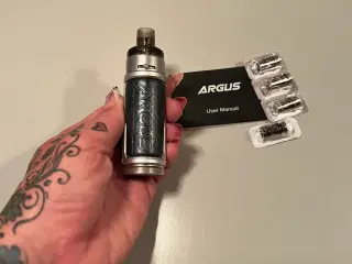 Ecigaret voopoo Argus med tilbehør