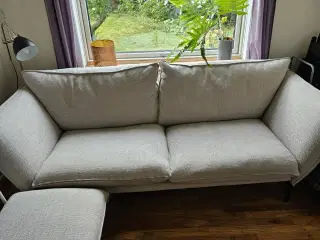 Sofa med chaiselong