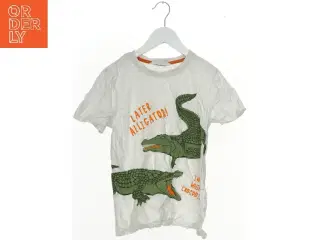 Børne T-Shirt med Alligator Print fra H&M (str. 140)