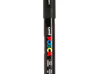 Posca Tusch, PC-5M, streg 2,5 mm, medium, sort, 1 stk.