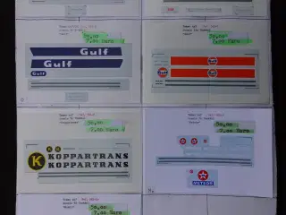 Decalsæt fra Tekno værkstedet