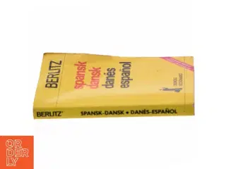 Berlitz Spansk-Dansk, Dansk-Spansk Ordbog fra Berlitz