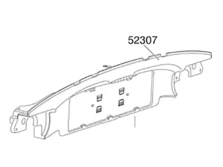 Thule nummerplade holder