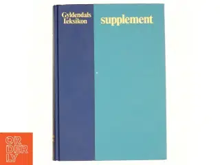 Gyldendals leksikon, supplement