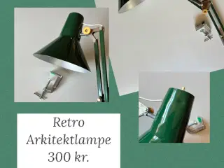 Retro arkitektlampe 