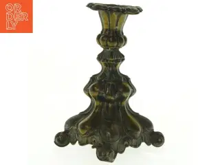 Antik look lysestage (str. 17 cm)