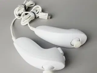 ⭐️· 🎮 Originale Wii Nunchuk controllere (2 stk.) 