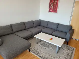 Hjørnesofa med chasilong