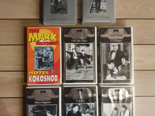 VHS film - bl.a. Gøg & Gokke 