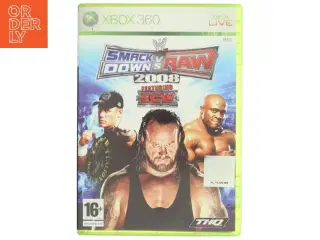 WWE SmackDown vs. Raw 2008 Xbox 360 Spil fra THQ