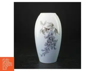 Porcelænsvase med blåregn fra B&G