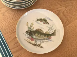 Sildetallerkener og ostetallerkener