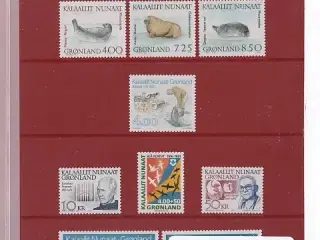 Grønland - 1991 Frimærker Komplet - Postfrisk