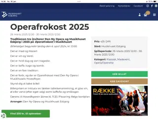 Operafrokost Esbjerg Musikhs