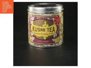 Kusmi tea opbevaringsdåse fra Kusmi Tea (str. 11,5x11 cm)