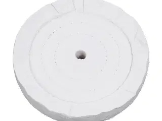 Molton stof polerskive fast 250 x 25 x 20 mm