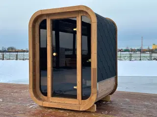 Mini square sauna 1.50/1.50 m.ink.levering 30900