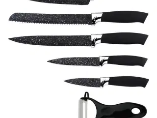 2 stk. Kitchen King Premium køkkenknivsæt 6-pak