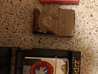 3 stk Zippo ligtherer 