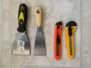  Sparteler Fache & Hobby knive samlet 30 kr