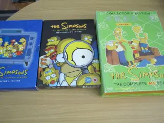 Masser af THE SIMPSONS.