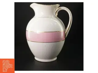 Porcelænskande med striber fra København Fajancepabrik (str. 30 x 16 cm)
