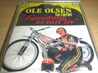 OLE OLSEN. "SPEEDWAY" Kassettebånd. 1977.