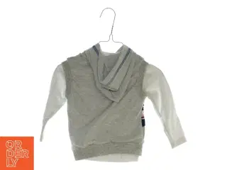 Bluse med vest (str. ca. 74)