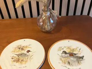 Madsstage platter eller smørerbrikker