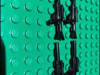 Lego lyssværd og blasters til Star Wars minifigs 