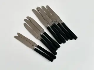 Vintage knive m bakelitskaft, 10 stk samlet