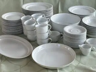 Royal Copenhagen, Hvid Magnolia, Glaseret Relief