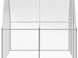 Hønsehus 3x4x2 m galvaniseret stål